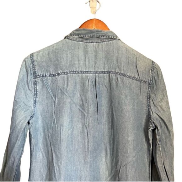 Guess chambray long sleeve dress. Size small‎ - Picture 4 of 13